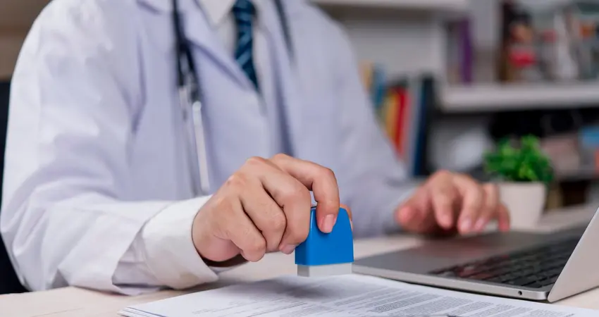 Image of prior authorization approval process for IOP treatment