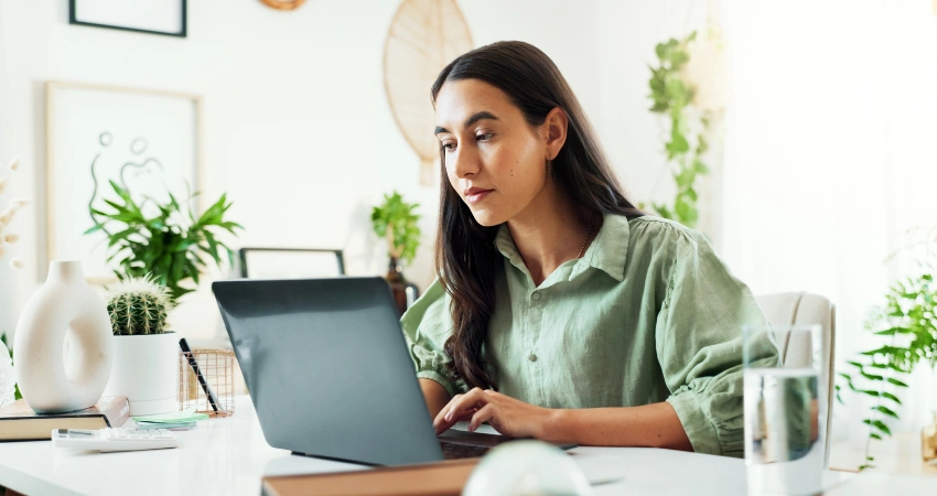 Image of a person reviewing insurance coverage documents for virtual IOP behavioral health